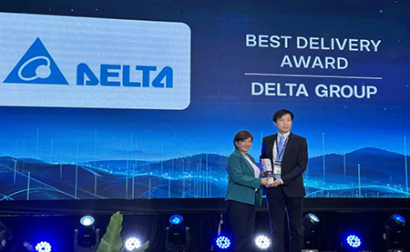 臺達(dá)榮獲GDS萬國數(shù)據(jù)最佳交付大獎(jiǎng)